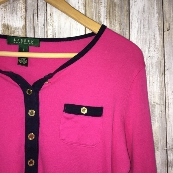Lauren Ralph Lauren Pink Blouse - Picture 2 of 5